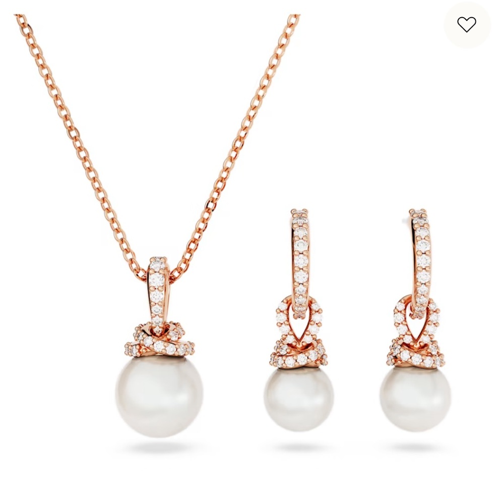 BRAND NEW Swarovski Necklace and Earrings Set